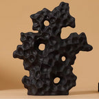 Ceramic Enamel Coral Accent Sculpture