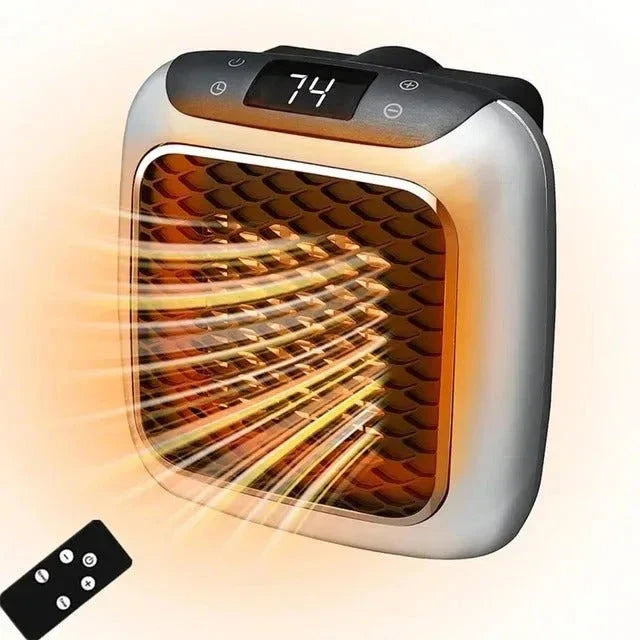 Ceramic Heater 800W Wall Mountable Remote Control
