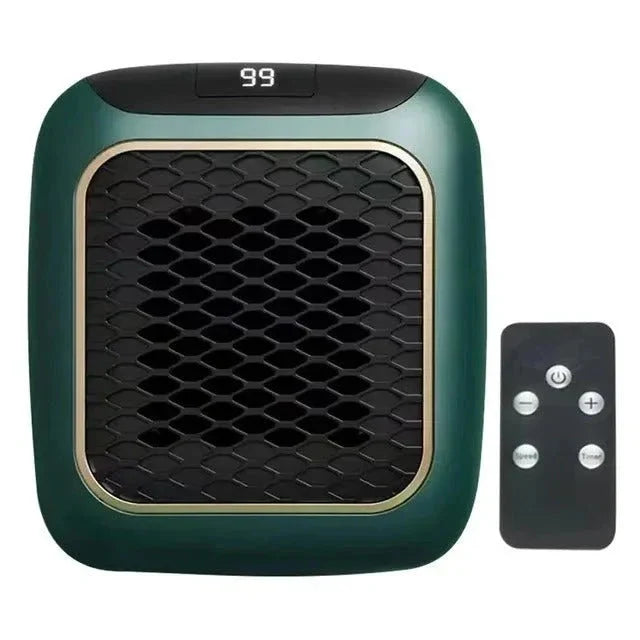 Ceramic Heater 800W Wall Mountable Remote Control