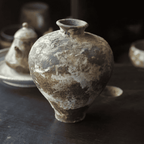 Ceramic Vase Patina Washed Wabi-Sabi Handcrafted