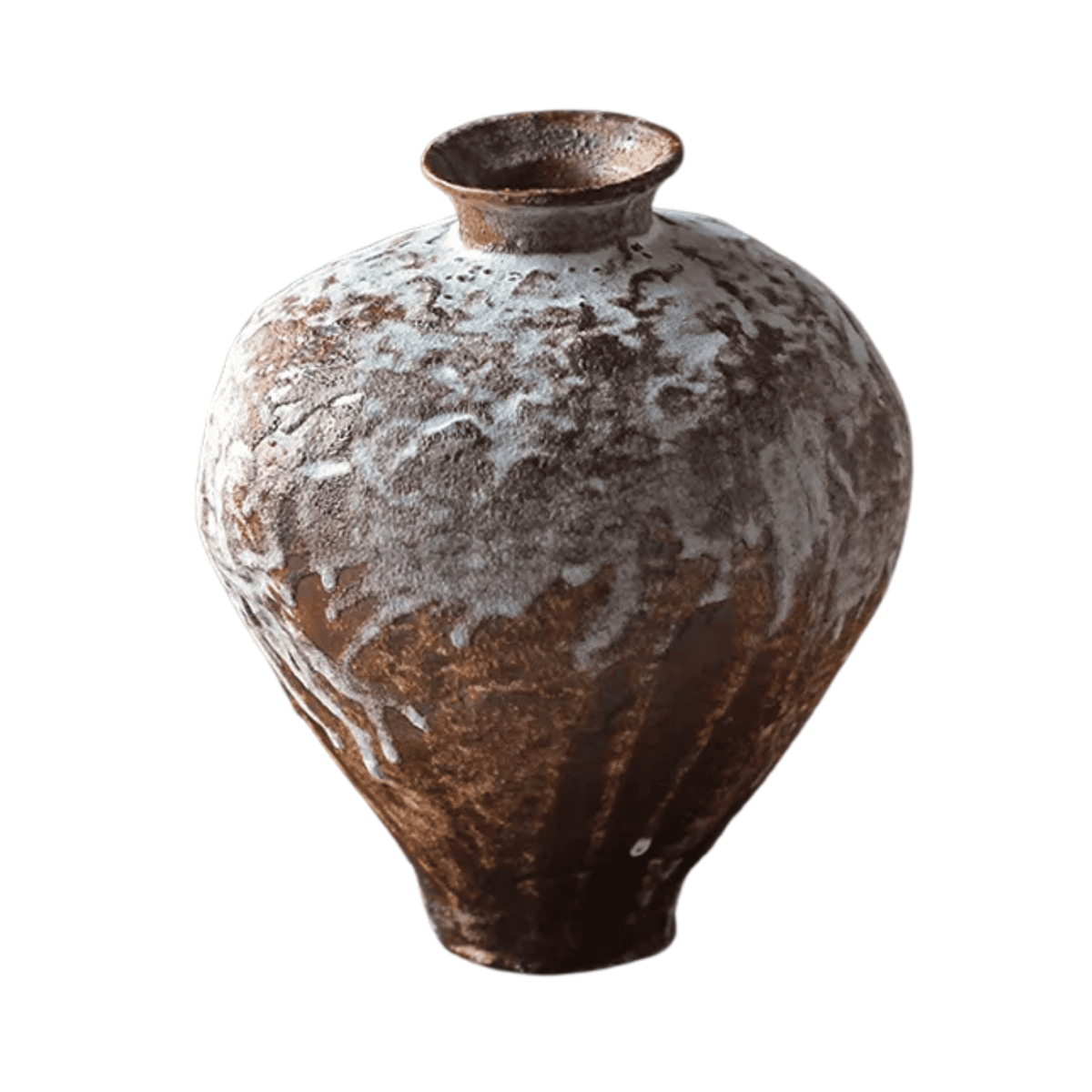 Ceramic Vase Patina Washed Wabi-Sabi Handcrafted