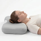 Cervical Neck Pillow Ergonomic Contour Memory Foam Cooling Cover