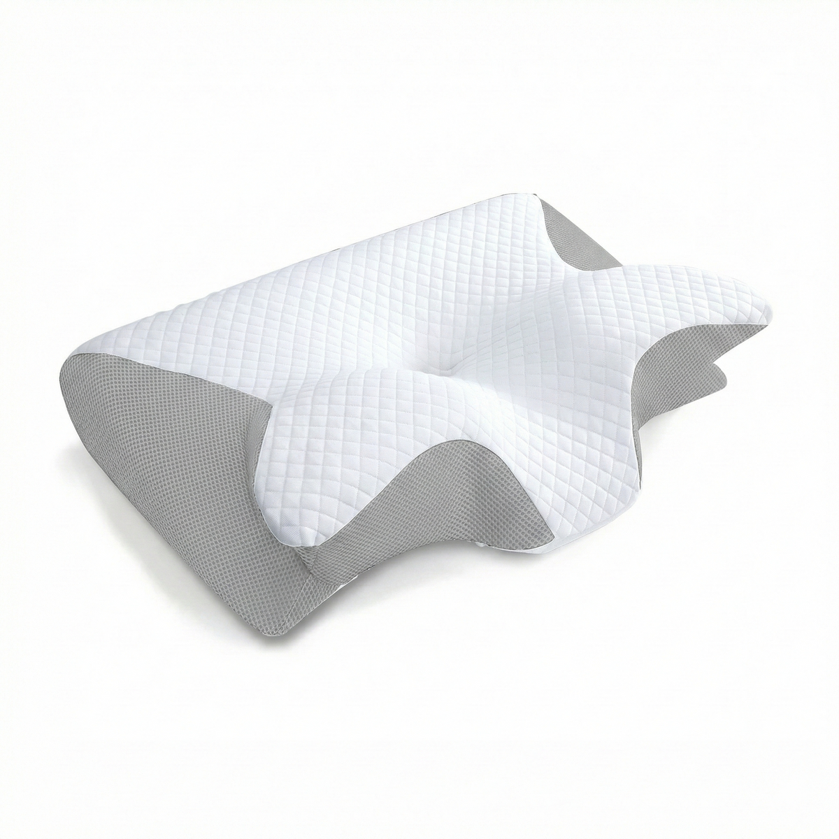 Cervical Pillow Contoured Memory Foam & Washable Cover