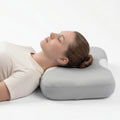 Cervical Pillow Ergonomic Contour Memory Foam Cooling Cover