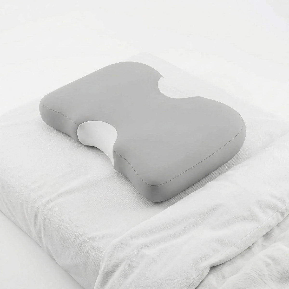 Cervical Pillow Ergonomic Contour Memory Foam Cooling Cover