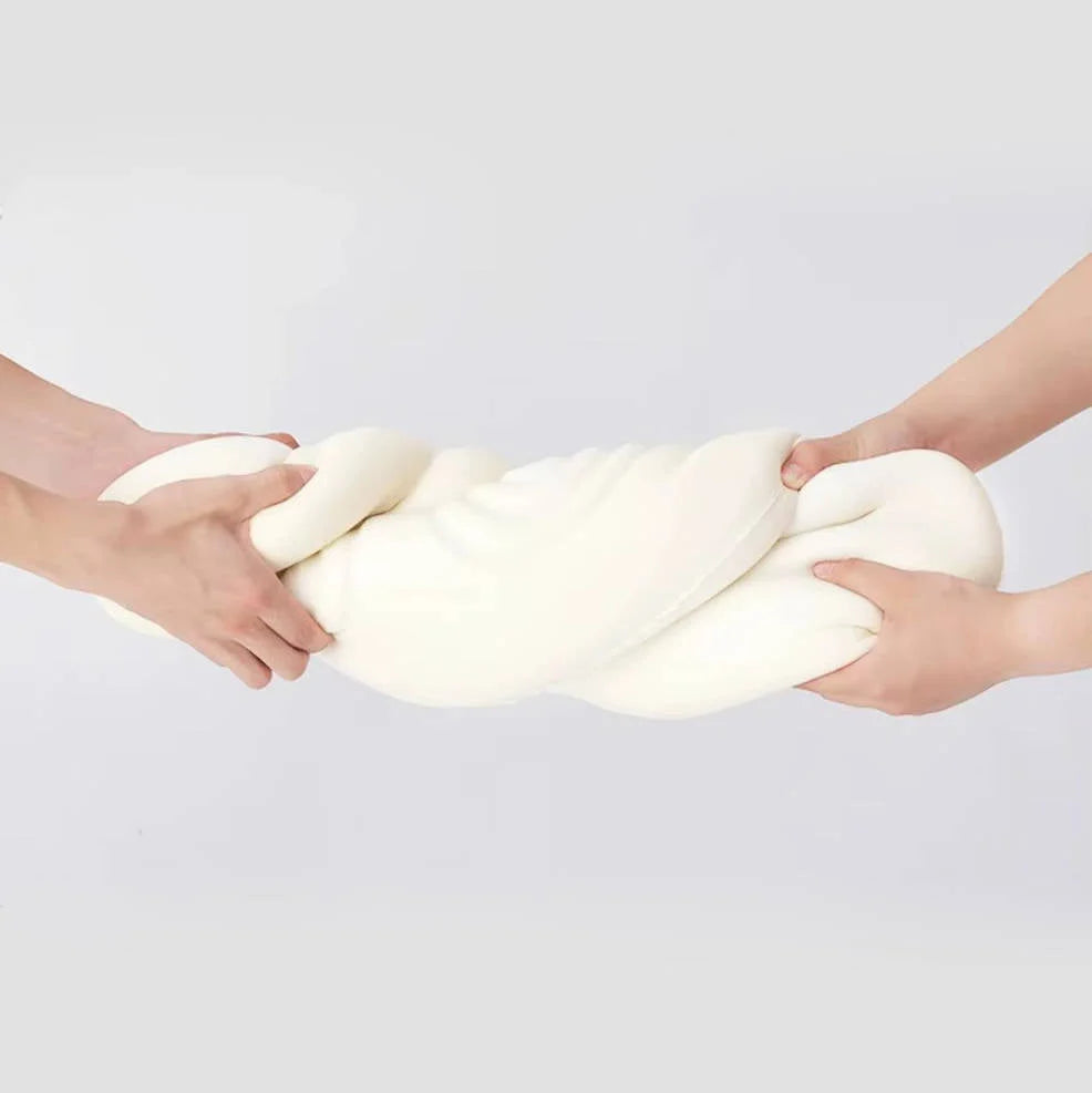 Cervical Pillow Ergonomic Contour Memory Foam Cooling Cover