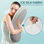 Cervical Pillow Ergonomic Memory Foam & Cooling Cover