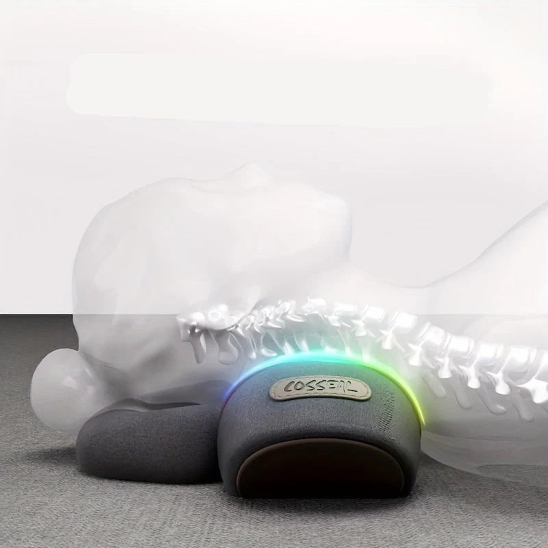 Cervical Pillow Heated & Massaging Ergonomic Roll