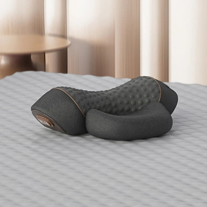 Cervical Pillow Heated & Massaging Ergonomic Roll