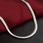 Chain Necklace 925 Sterling Silver Hypoallergenic Multiple Lengths