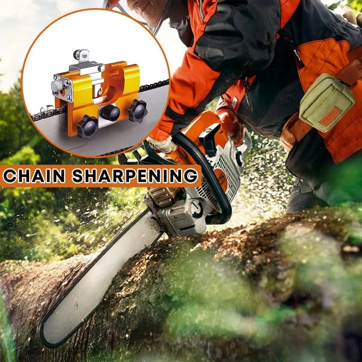 Chainsaw Chain Sharpener 30 Degree Fixed Angle Anodized Aluminum