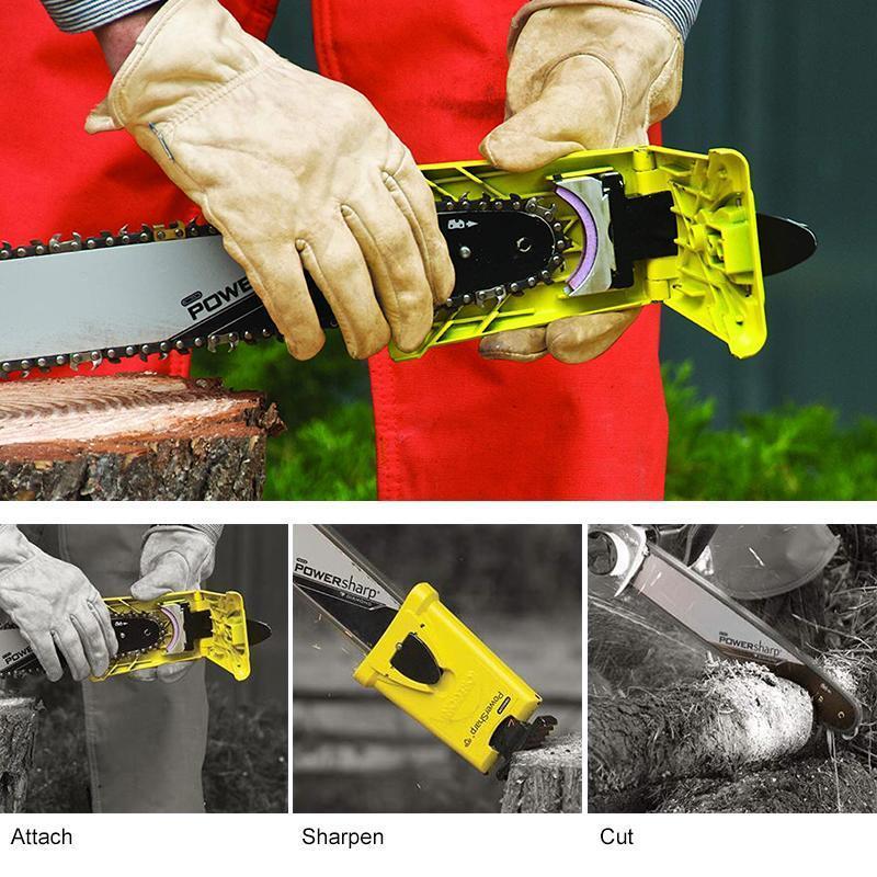 Chainsaw Sharpener Compact Portable Metal & Nylon