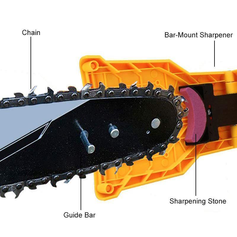Chainsaw Sharpener Compact Portable Metal & Nylon