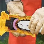 Chainsaw Sharpener Integrated Angle Guide Durable Metal