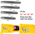 Chainsaw Sharpener Integrated Angle Guide Durable Metal