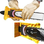 Chainsaw Sharpener Integrated Angle Guide Durable Metal
