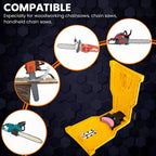 Chainsaw Sharpener Universal Guide Bar Mount 3-Minute Touch-Up
