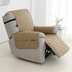 Chair Cover Quilted Liquid-Repellent Machine Washable