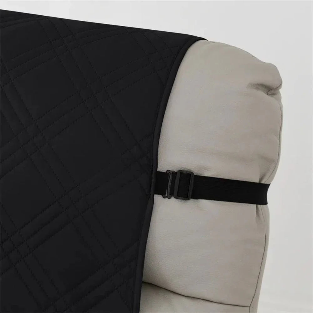 Chair Cover Quilted Liquid-Repellent Machine Washable