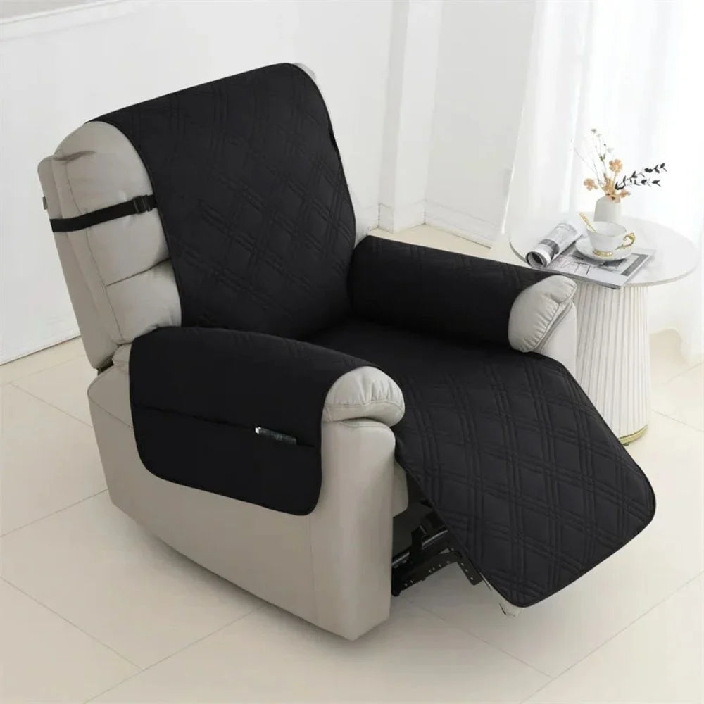 Chair Cover Quilted Liquid-Repellent Machine Washable