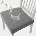 Chair Cover Set Of 4 Stretch Jacquard Water-Repellent