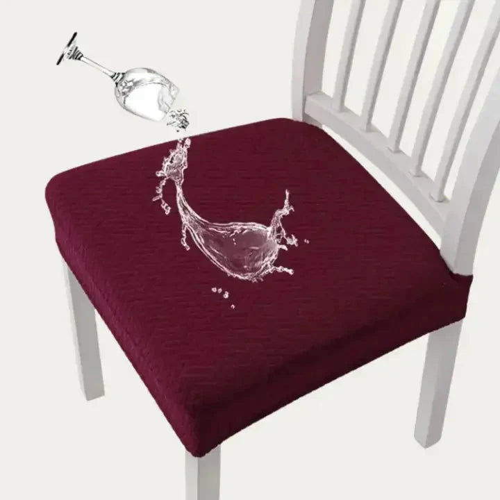 Chair Cover Set Of 4 Stretch Jacquard Water-Repellent