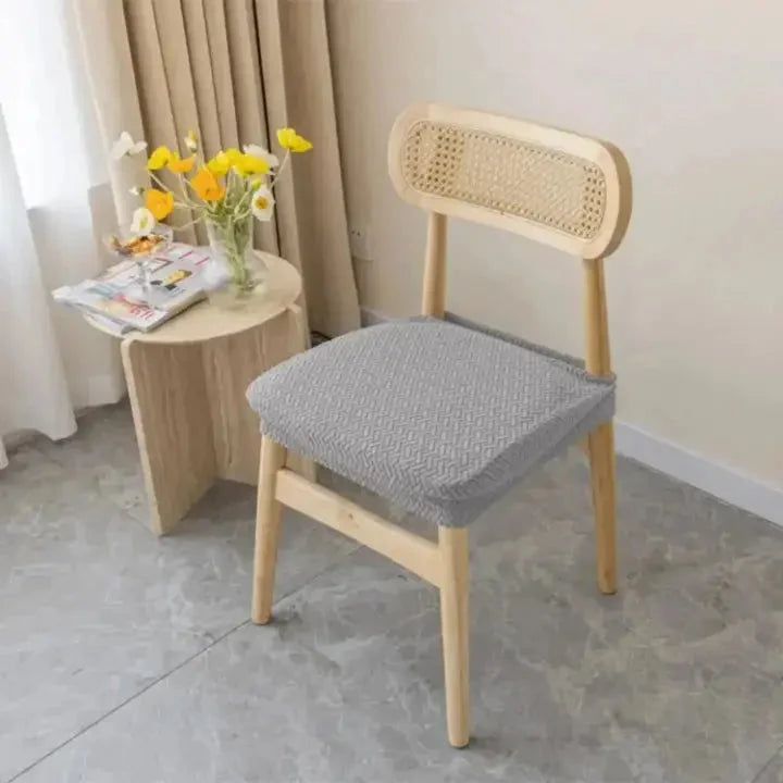 Chair Cover Set Of 4 Stretch Jacquard Water-Repellent