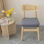 Chair Cover Set Of 4 Stretch Jacquard Water-Repellent