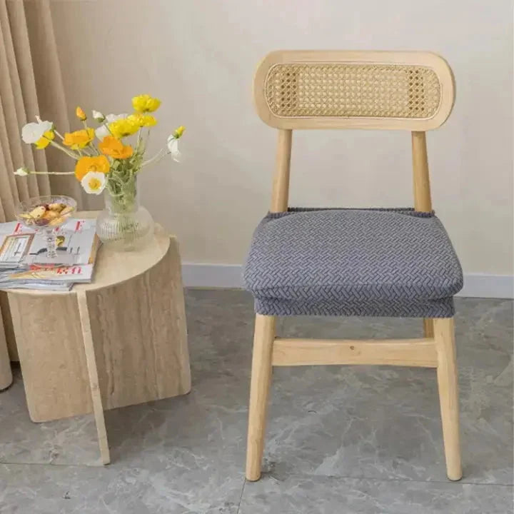 Chair Cover Set Of 4 Stretch Jacquard Water-Repellent