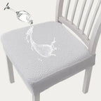 Chair Cover Set Of 4 Stretch Jacquard Water-Repellent