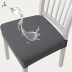 Chair Cover Set Of 4 Stretch Jacquard Water-Repellent