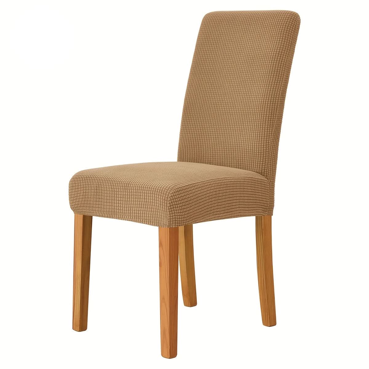 Chair Covers Stretch Velvet Parsons Fit