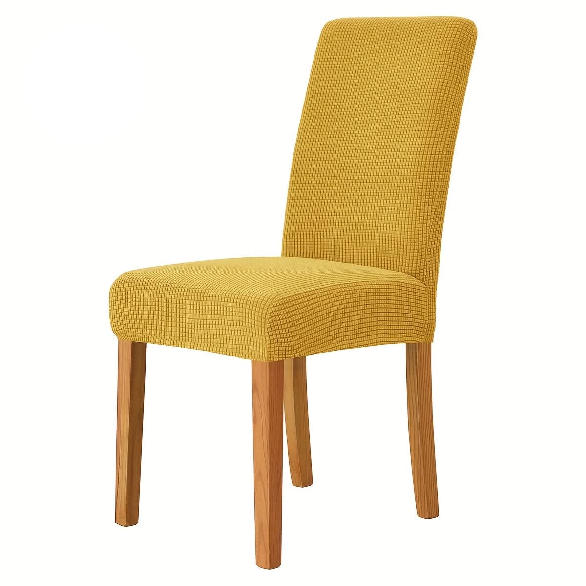 Chair Covers Stretch Velvet Parsons Fit