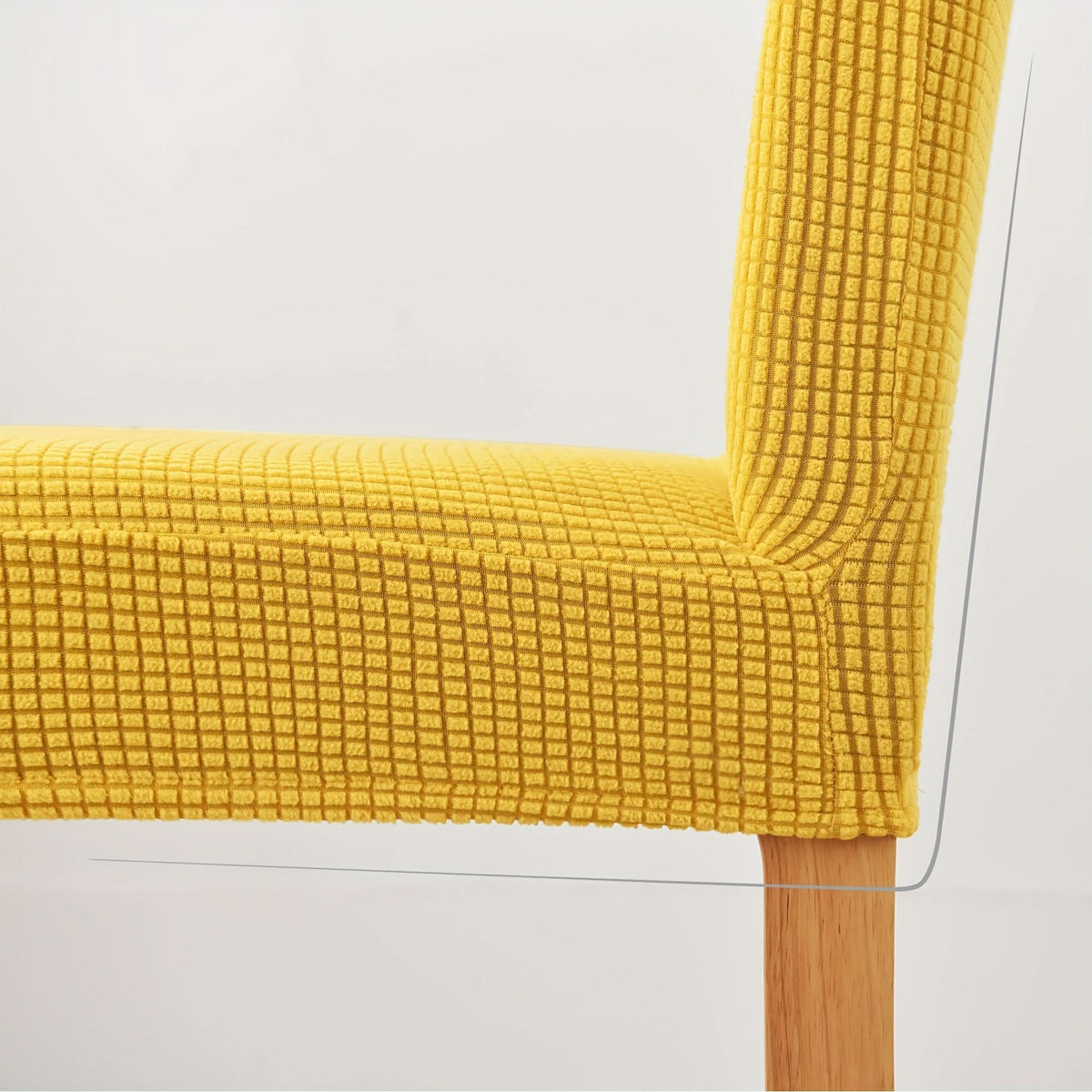 Chair Covers Stretch Velvet Parsons Fit