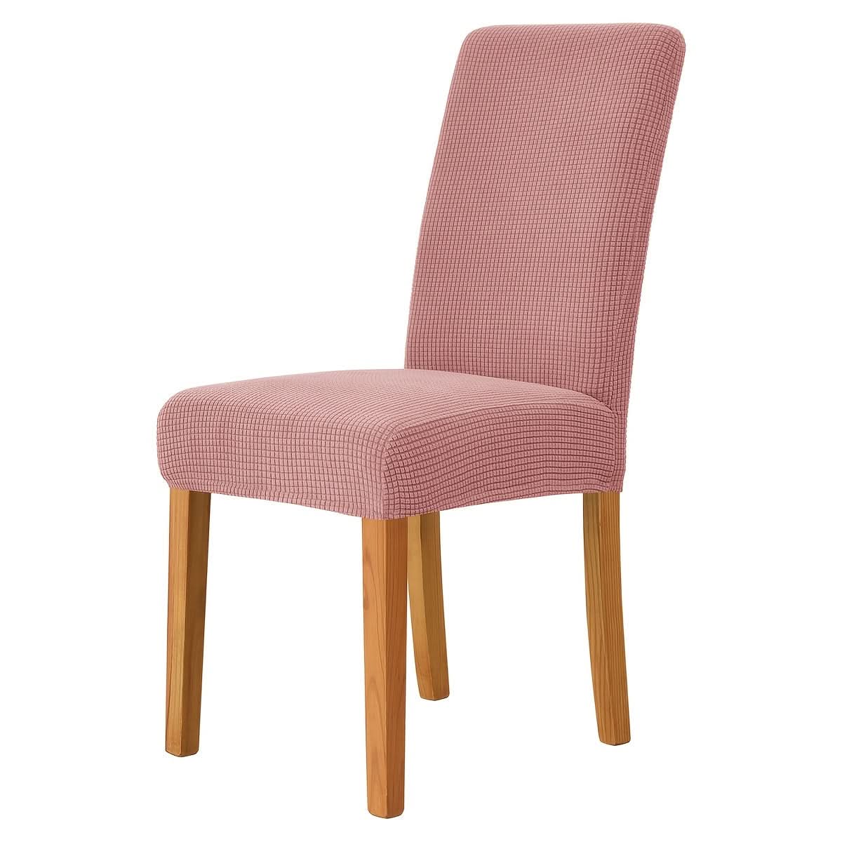 Chair Covers Stretch Velvet Parsons Fit