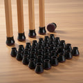 Chair Leg Protectors Silicone Flexible Fit Noise Reducing