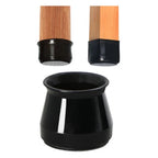Chair Leg Protectors Silicone Stretch & Felt Bottom