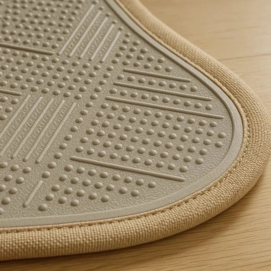 Chair Mat Short-Pile Velour Non-Slip Backing