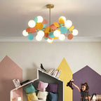 Chandelier Colorful Branch Design Integrated Energy Efficient LED