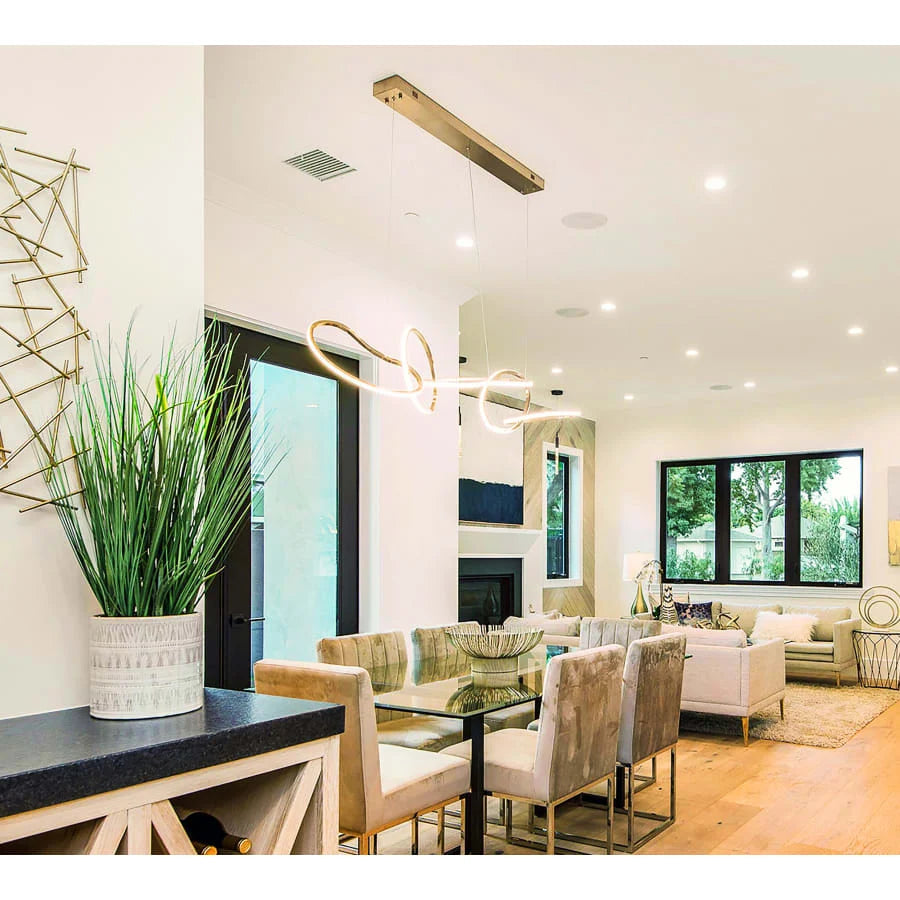 Chandelier LED Dimmable 4800 Lumens