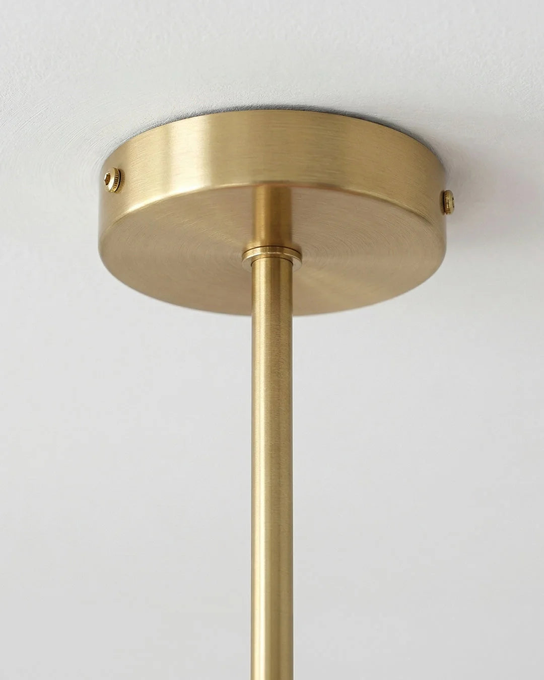 Chandelier Spherical Glass Shades Polished Metal Adjustable Rods