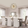 Chandelier Starburst Crystal 12 Or 16 Lights Adjustable Cable