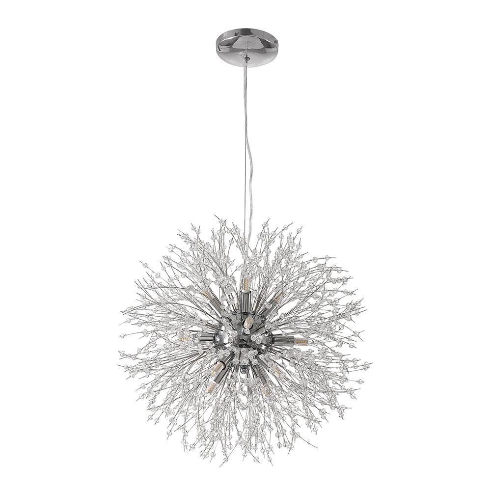 Chandelier Starburst Crystal 12 Or 16 Lights Adjustable Cable
