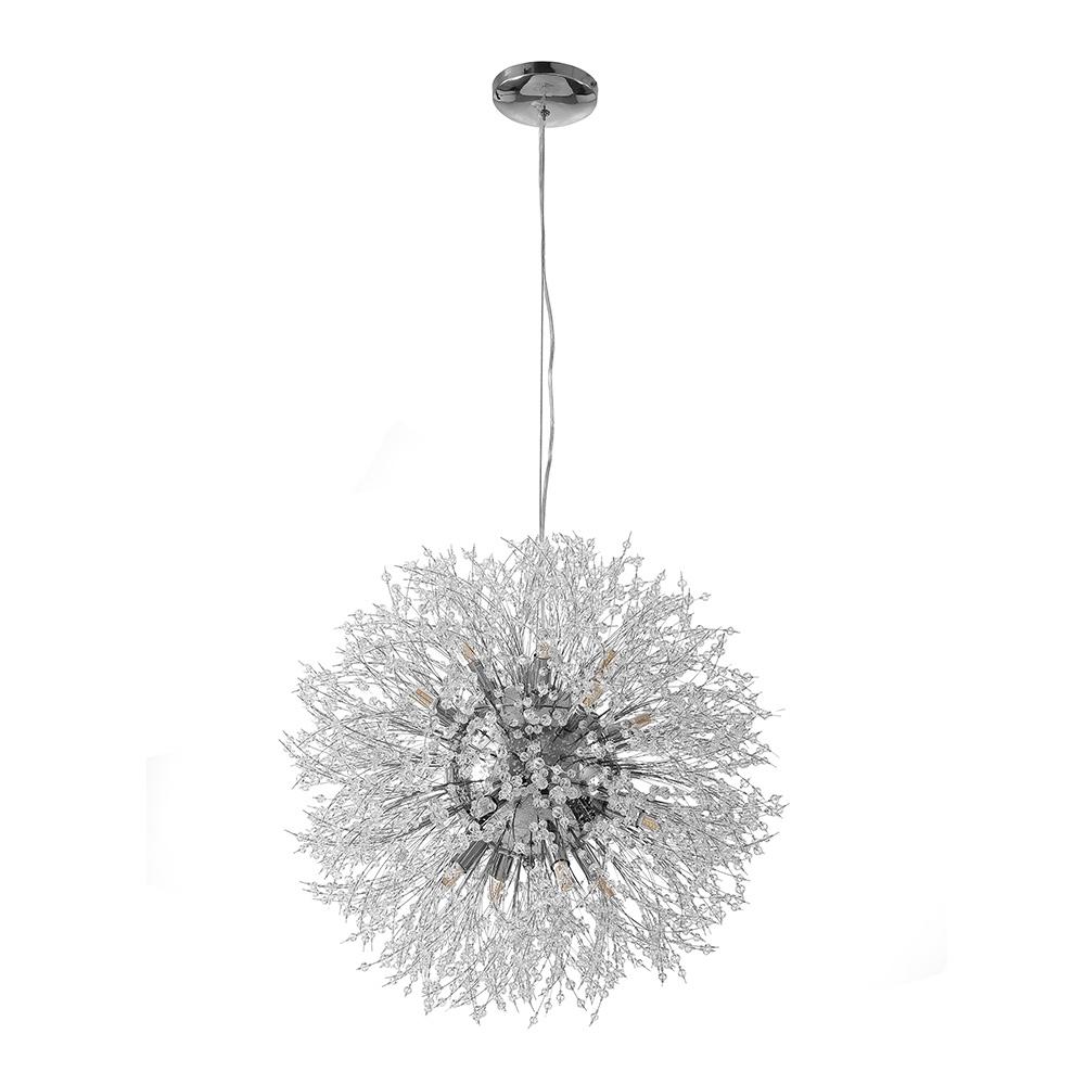 Chandelier Starburst Crystal 12 Or 16 Lights Adjustable Cable