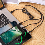 Charging Cable 3-In-1 Nylon Braided 6A