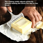 Cheese & Butter Slicer Adjustable 3/8 Inch Stainless Steel