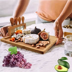 Cheese & Charcuterie Board Bamboo Cutting & Serving