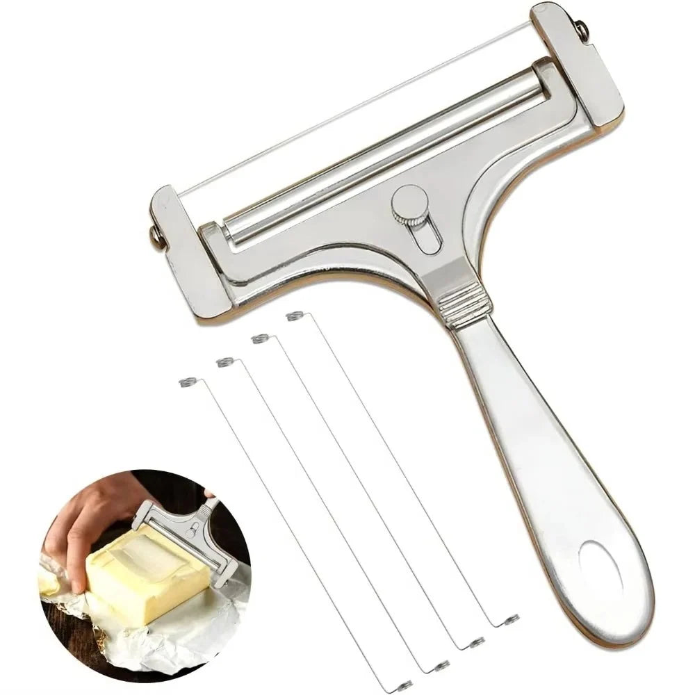 Cheese Slicer Adjustable 3/8 Inch Wire Cutter