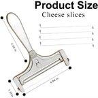 Cheese Slicer Adjustable 3/8 Inch Wire Cutter