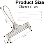 Cheese Slicer Adjustable 3/8 Inch Wire Cutter